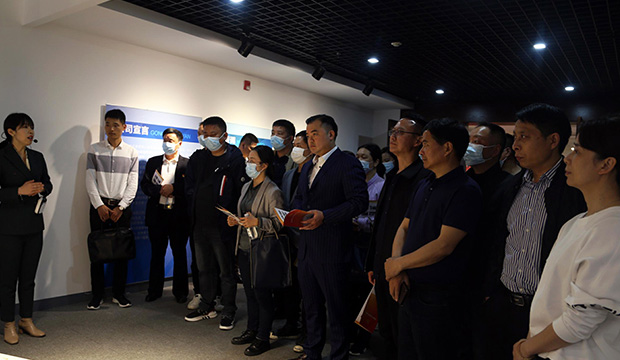 安徽省非公企业党组织书记培训班学员莅临356体育网站考察调研